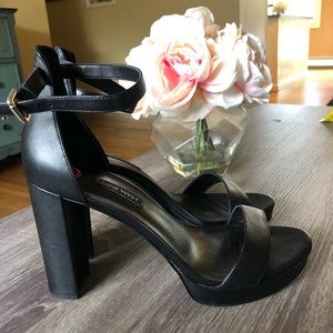 Nine West platform block heel